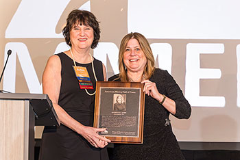 Kathleen Quirk joins Richard Adkerson as a member of the American Mining Hall of Fame.